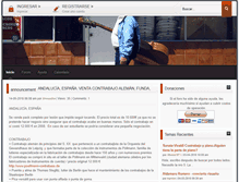 Tablet Screenshot of contrabajistas.org